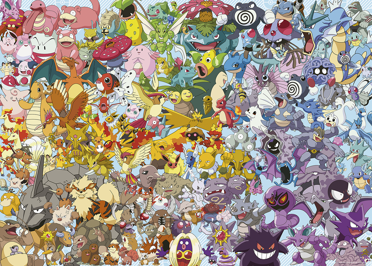 Pokémon Pokémon Challenge Puzzle Puzzle multicolor