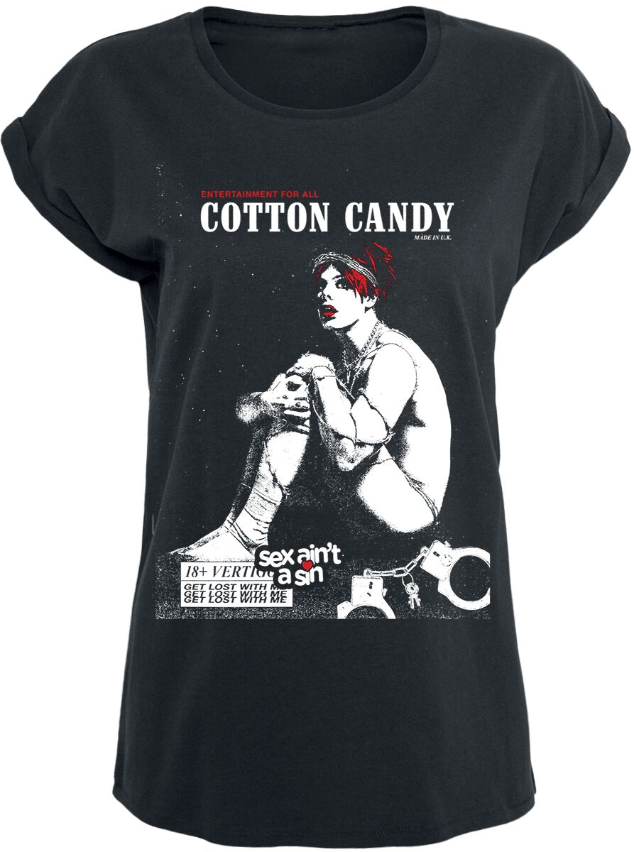 Image of Yungblud Cotton Candy Girl-Shirt schwarz