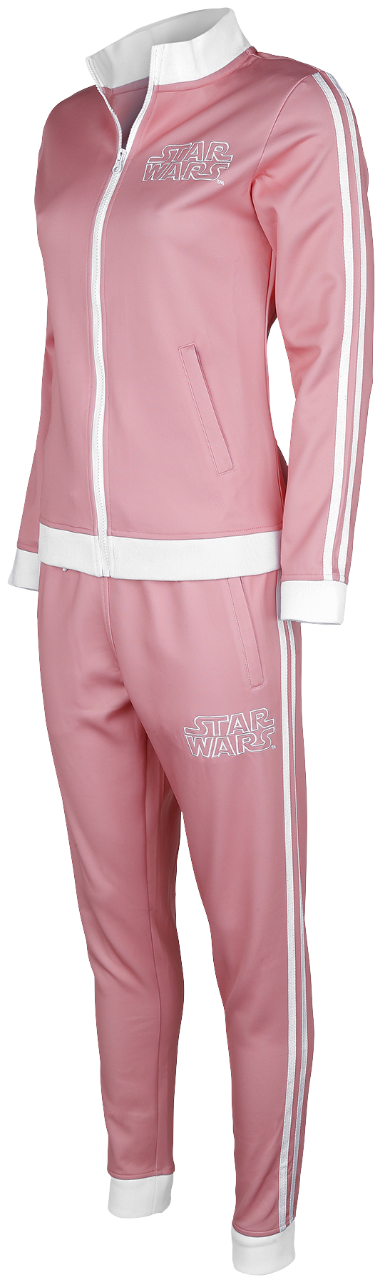 Star Wars The Mandalorian - Stronger Than You Think - Grogu Trainingsanzug rosa weiß