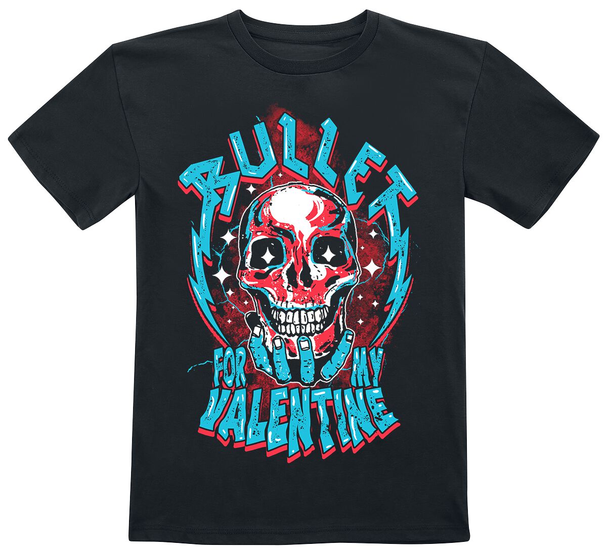 Bullet For My Valentine Kids - Crystal Skull T-Shirt black
