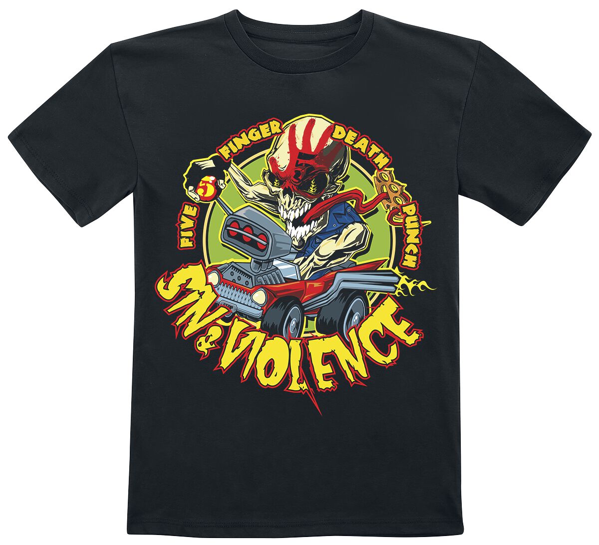 Five Finger Death Punch Kids - Sin & Violence T-Shirt black