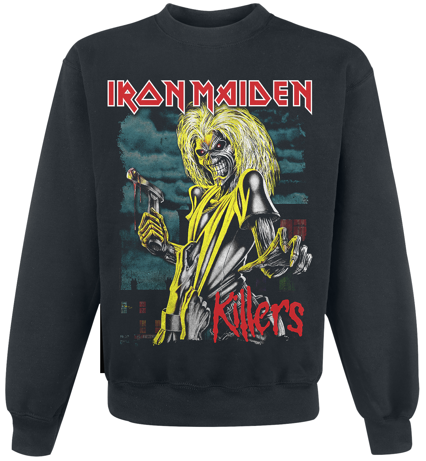 Iron Maiden - Killers Green Clouds - Sweatshirt - schwarz