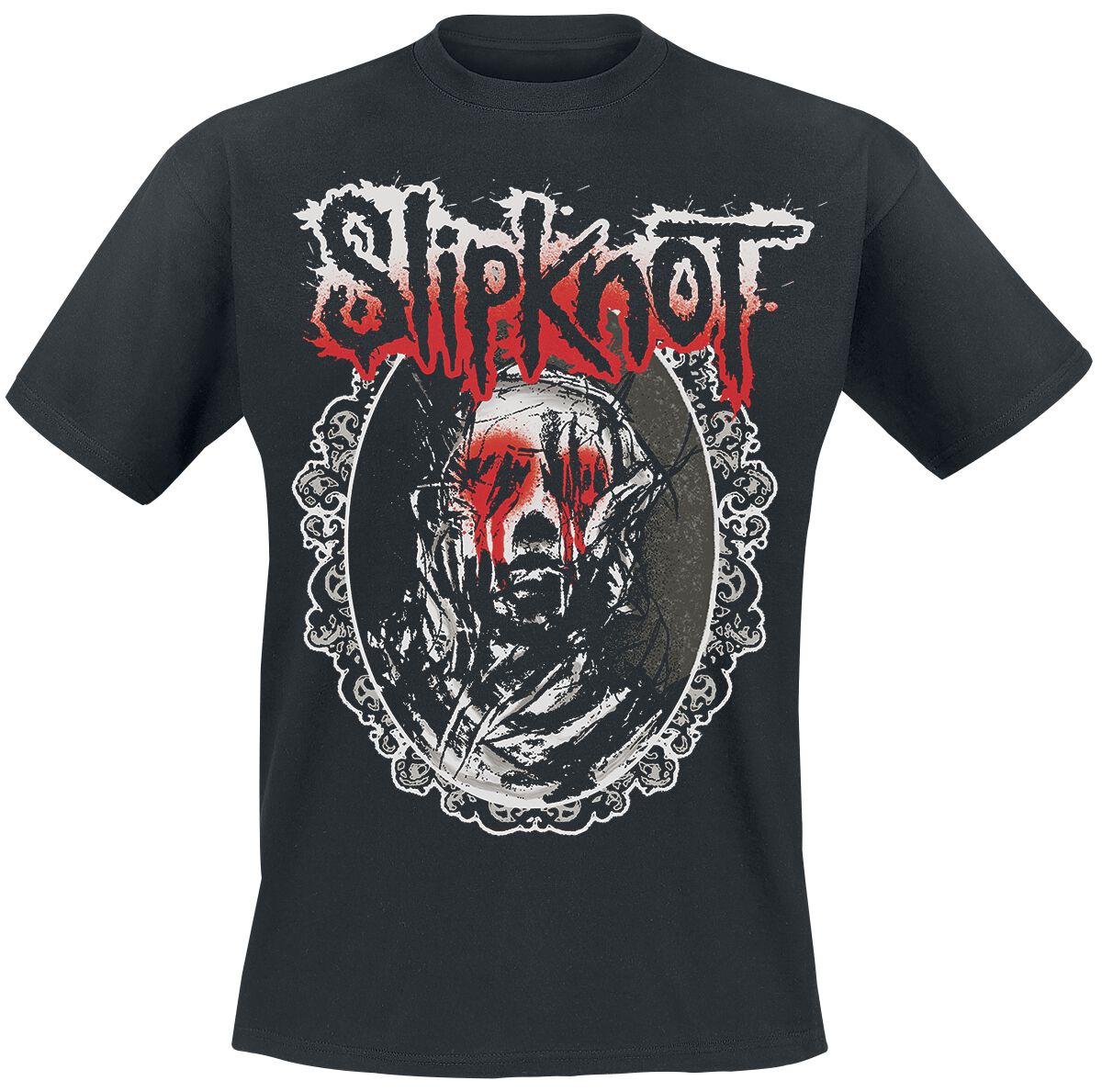 Image of Slipknot Psychosocial Frame T-Shirt schwarz