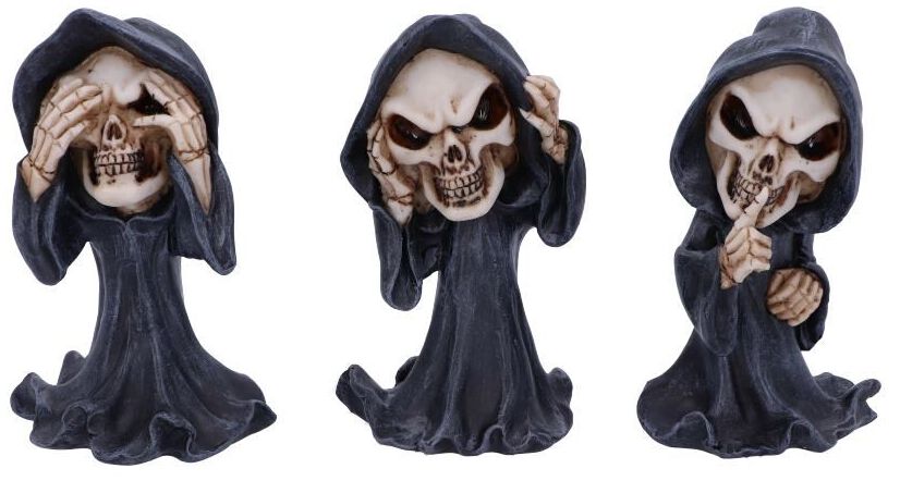 Nemesis Now Three Wise Reapers Statue multicolor