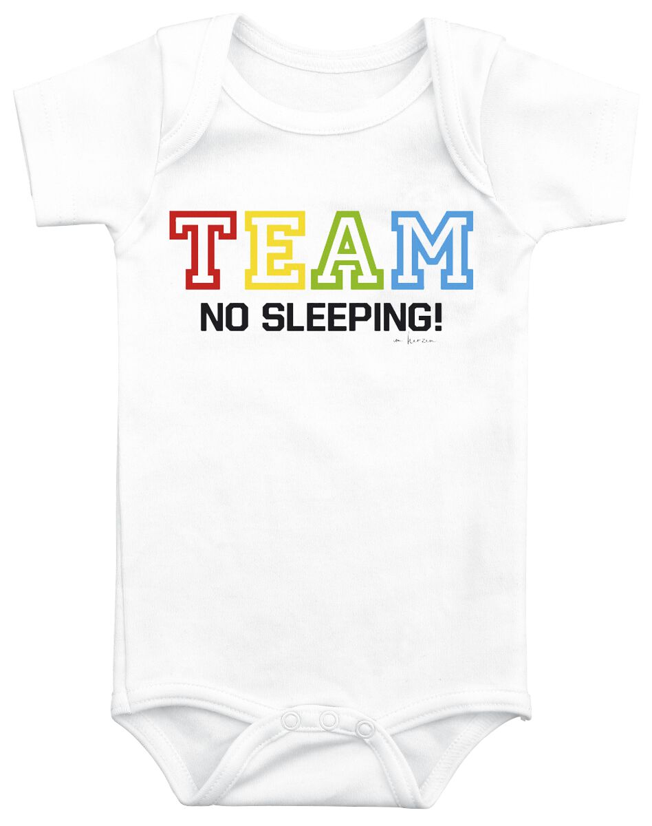 Slogans Kids - Team No Sleeping Body white