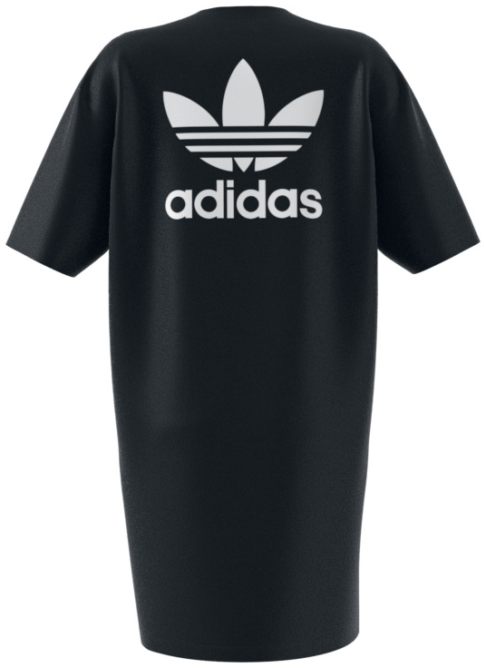 Adidas Tee Dress Mittellanges Kleid schwarz