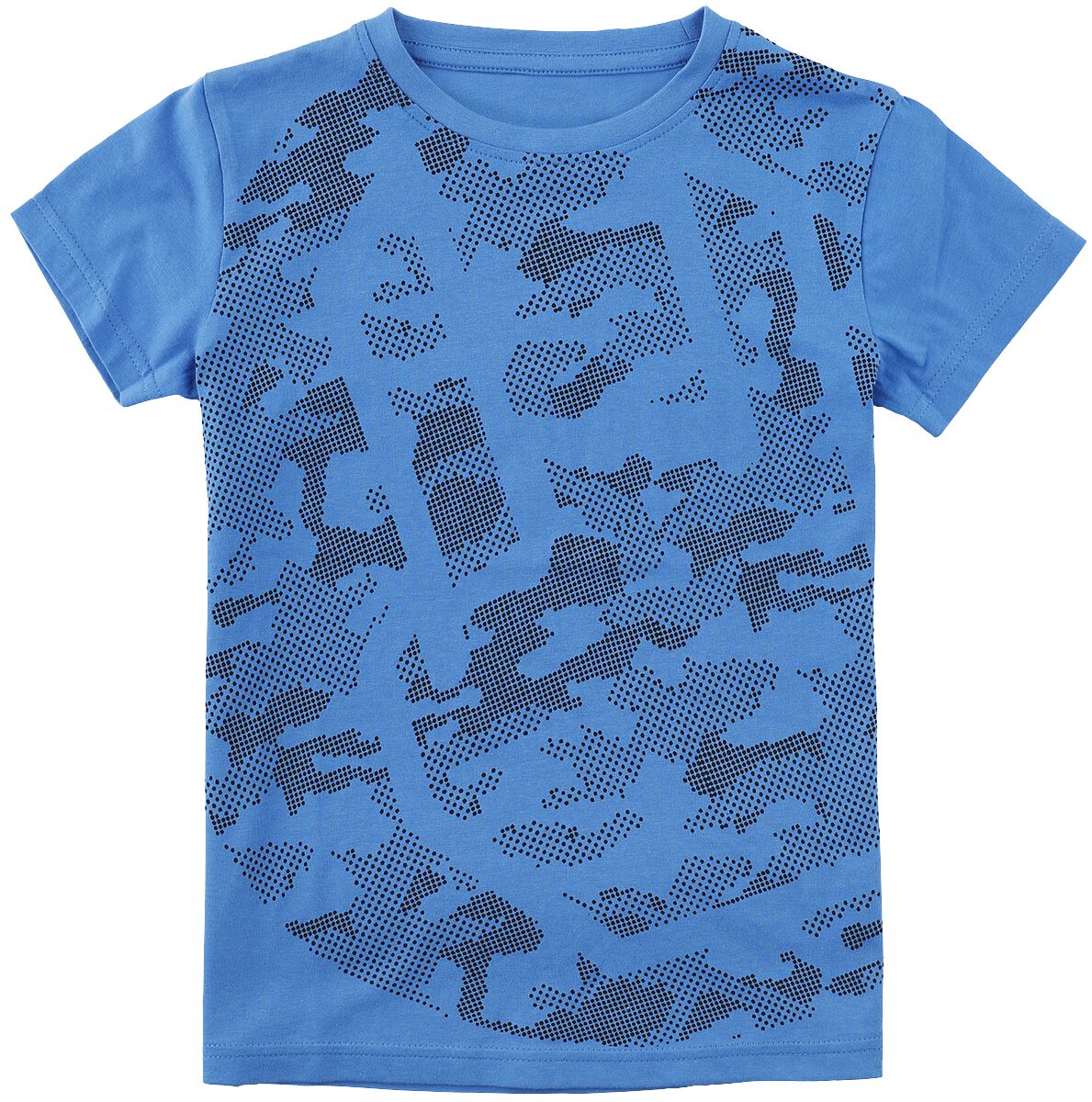 T-shirt de Collection EMP Stage - Kids T-Shirt mit Camouflage Rockhand - 92 à 98 - pour garçons - bl