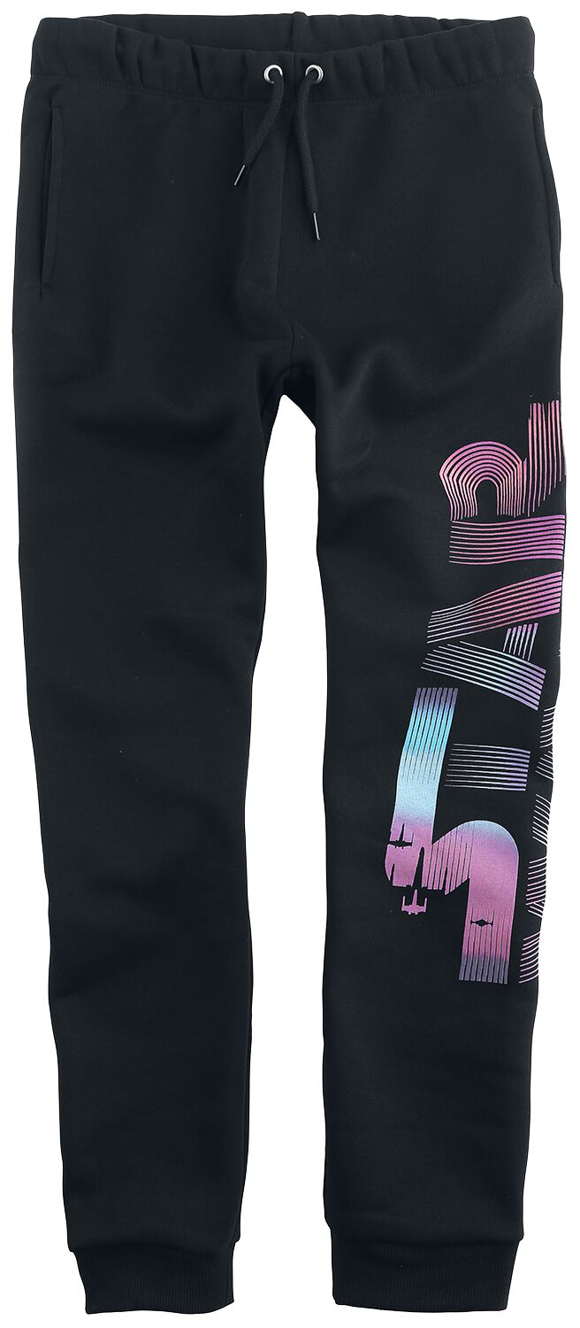 Star Wars Kids – Schriftzug Jogginghose schwarz