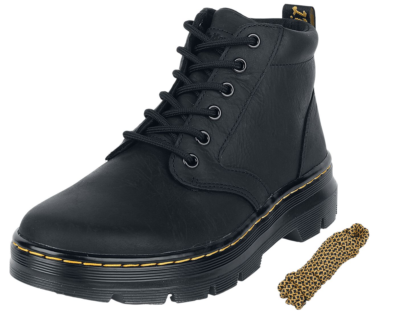 Dr. Martens Bonny Leather Tract Laced Boots black