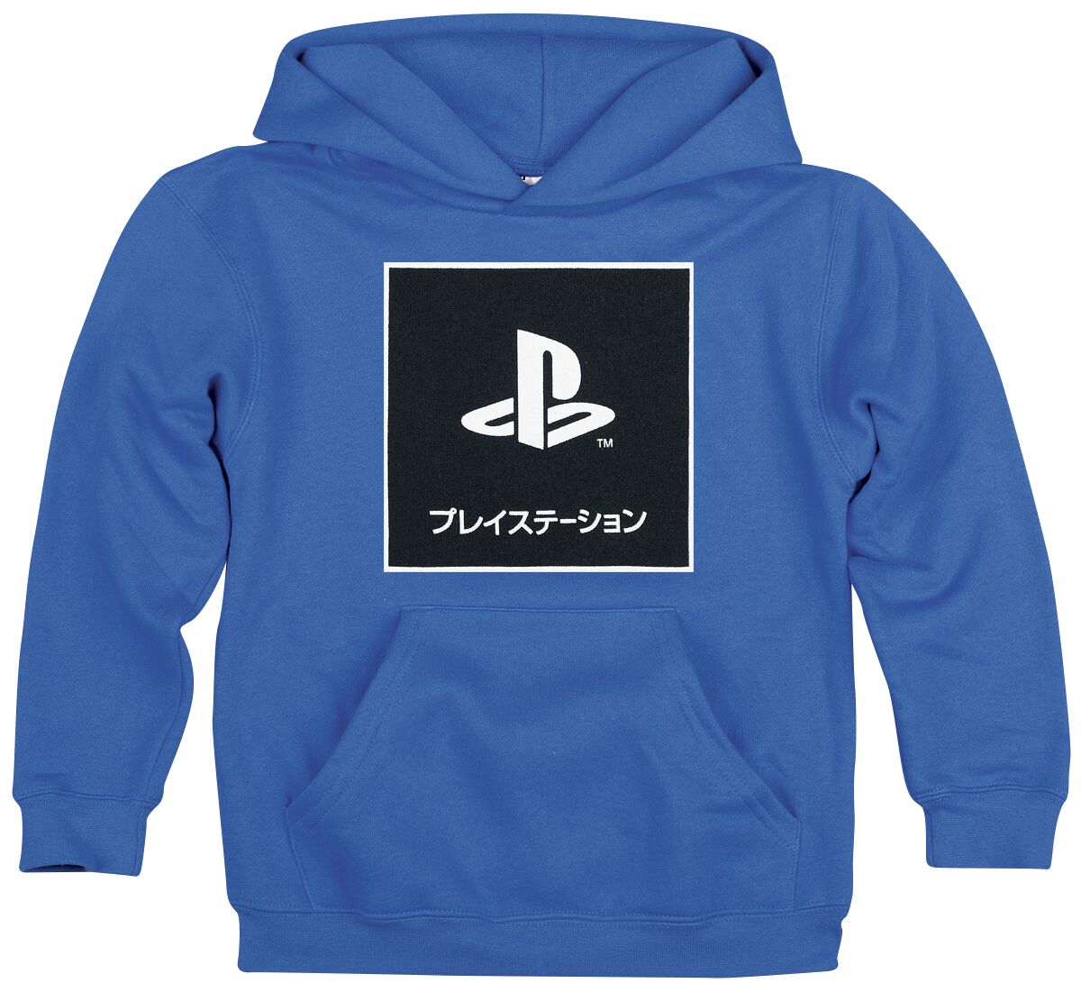 Playstation Kids - Katakana Logo Hooded sweater blue
