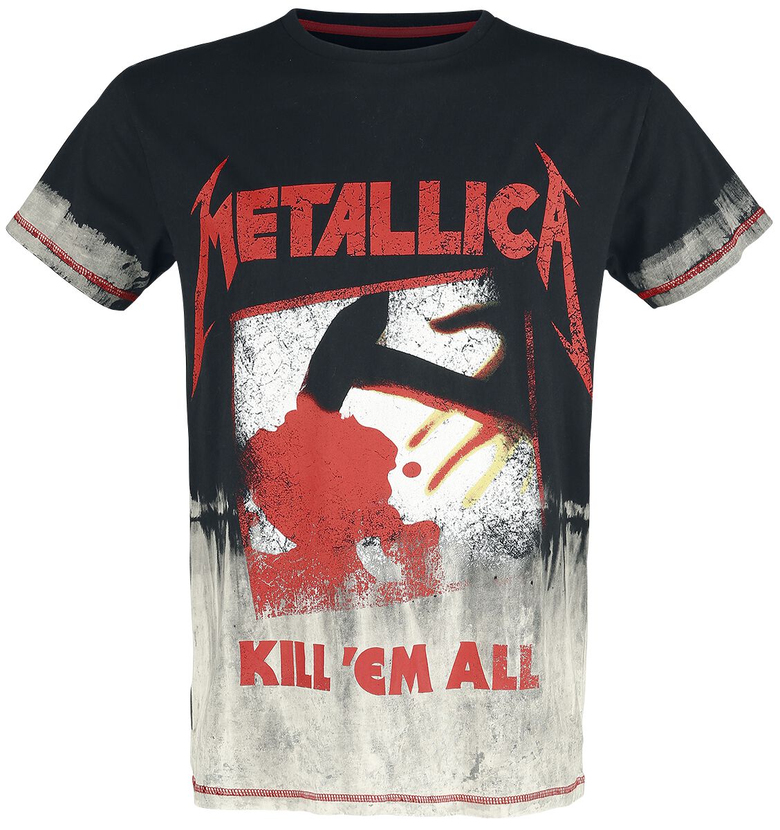 Metallica  T-Shirt black red grey