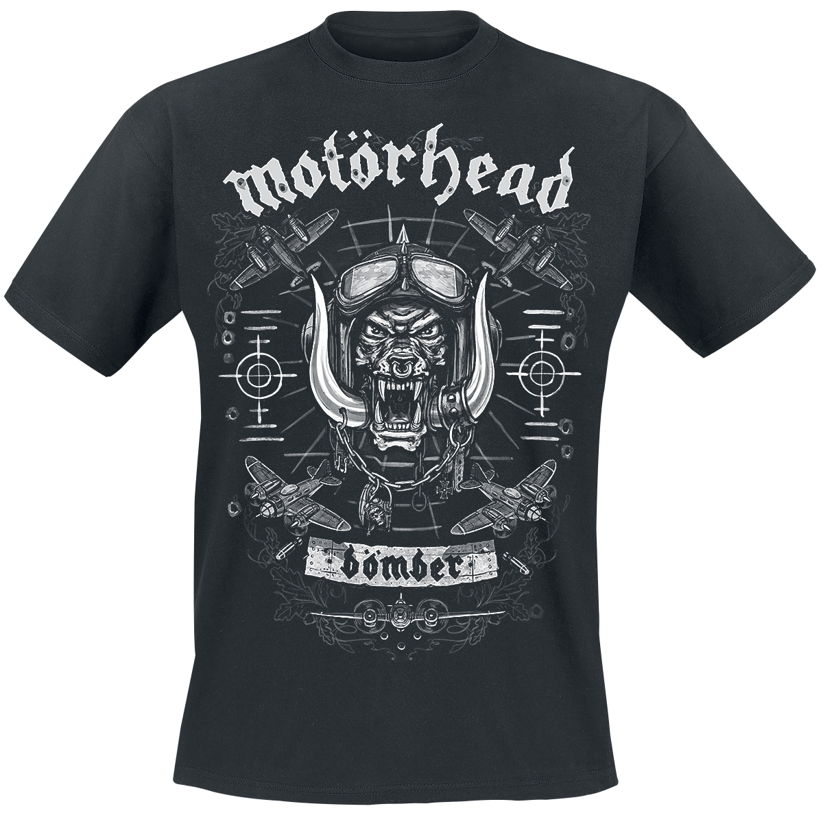 Motörhead - Bomber Planes - T-Shirt - schwarz