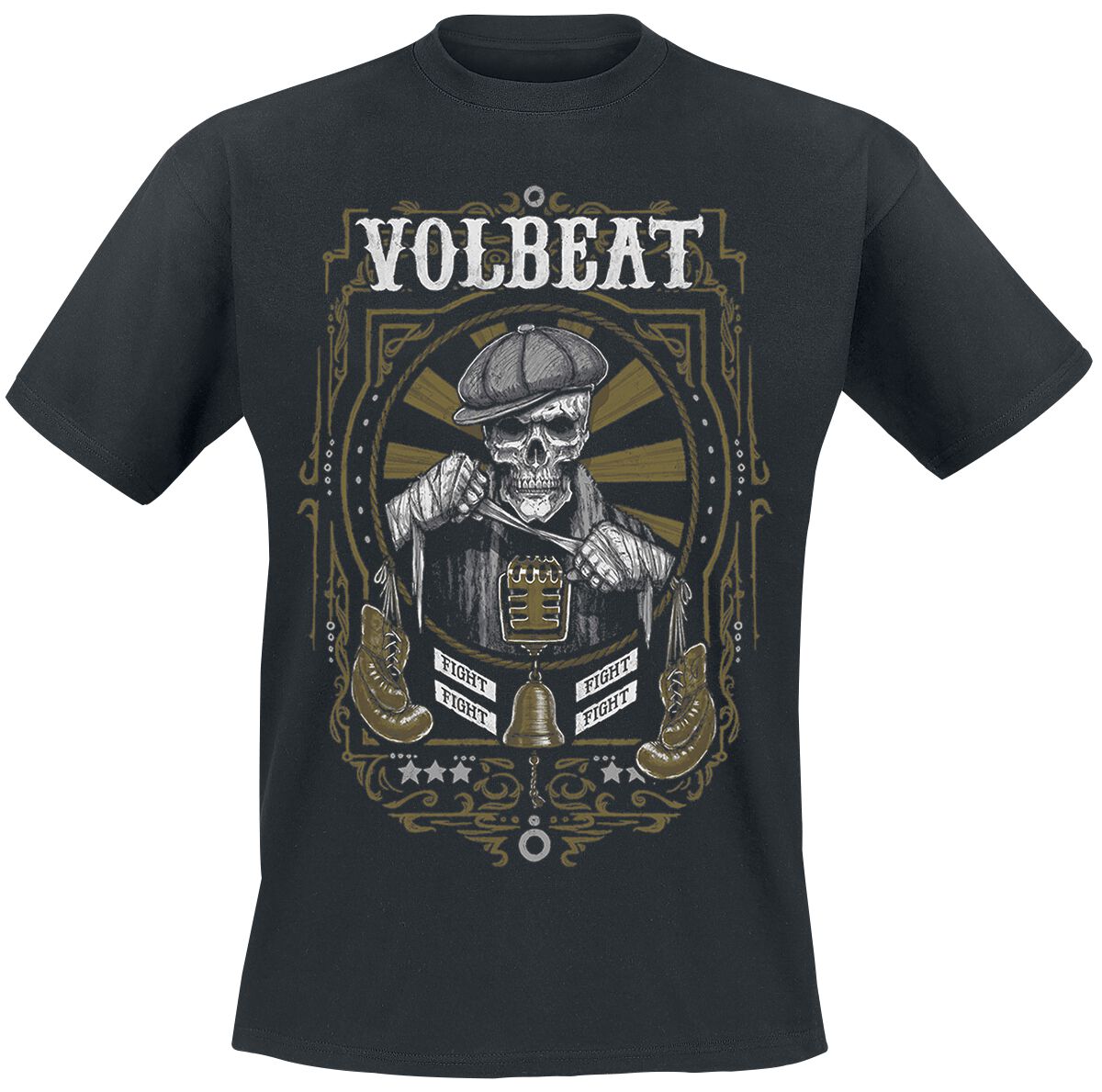 Volbeat Fight T-Shirt schwarz in XXL