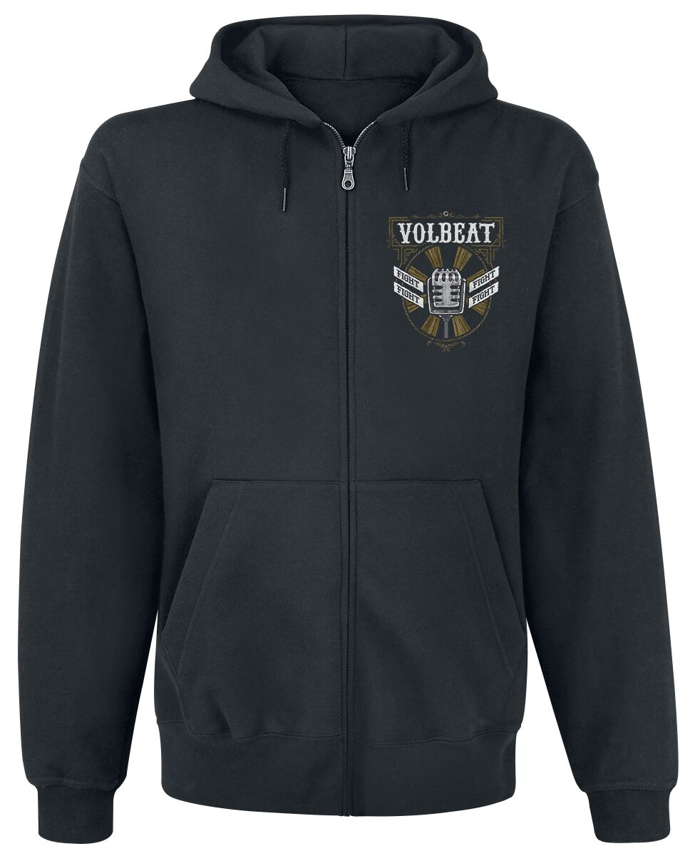 Volbeat Fight Kapuzenjacke schwarz