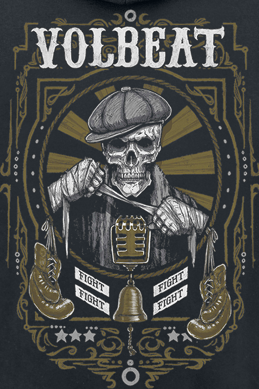 Volbeat Fight Kapuzenjacke schwarz