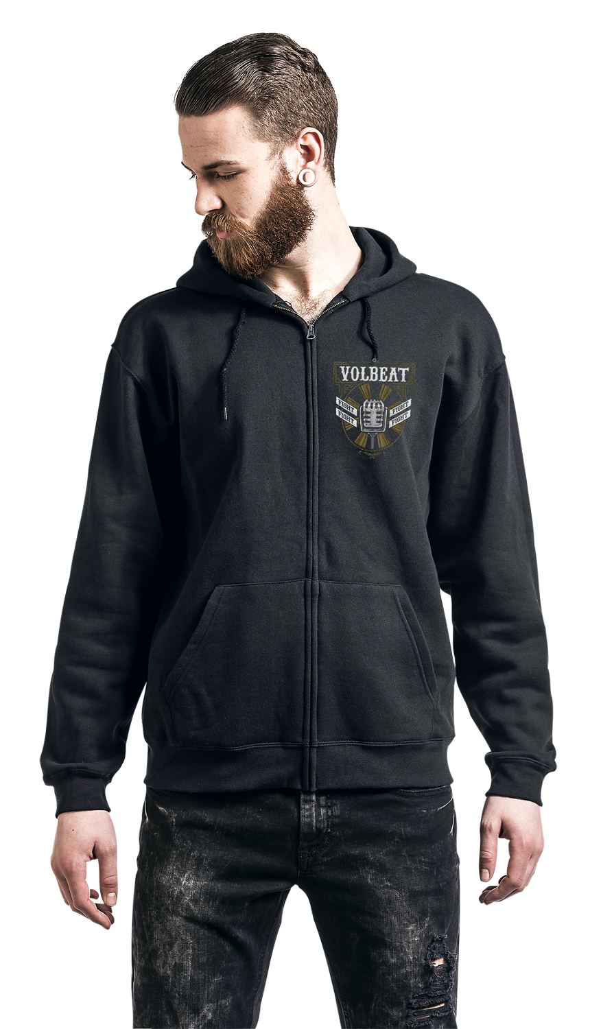 Volbeat Fight Kapuzenjacke schwarz