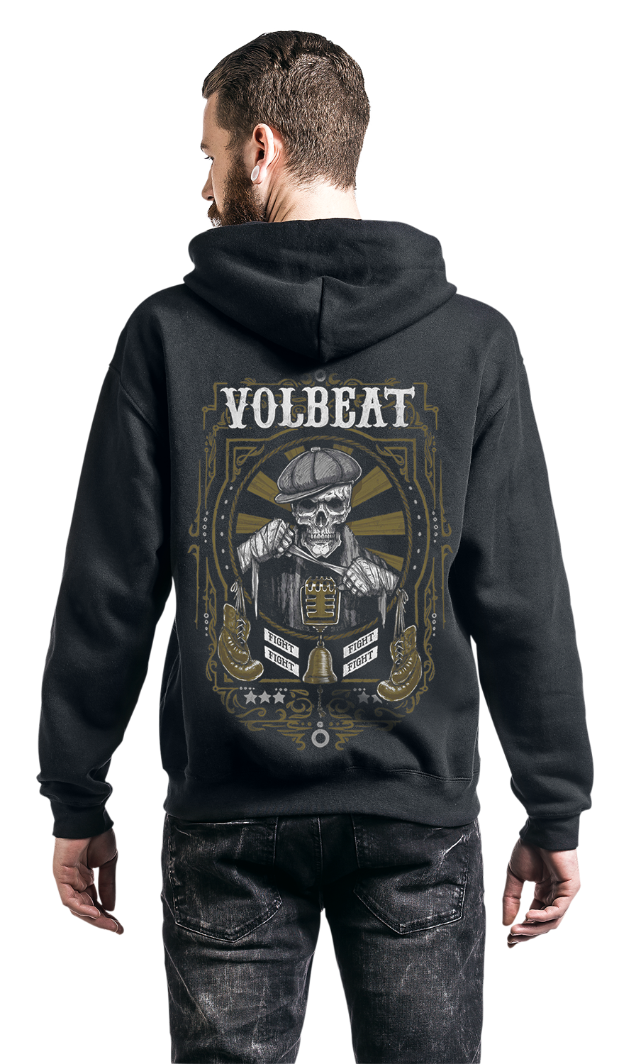 Volbeat Fight Kapuzenjacke schwarz