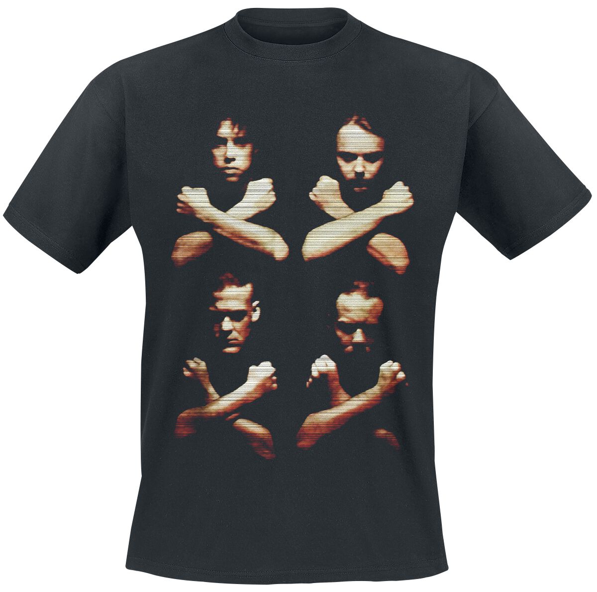 Image of Metallica Birth Death Crossed Arms T-Shirt schwarz