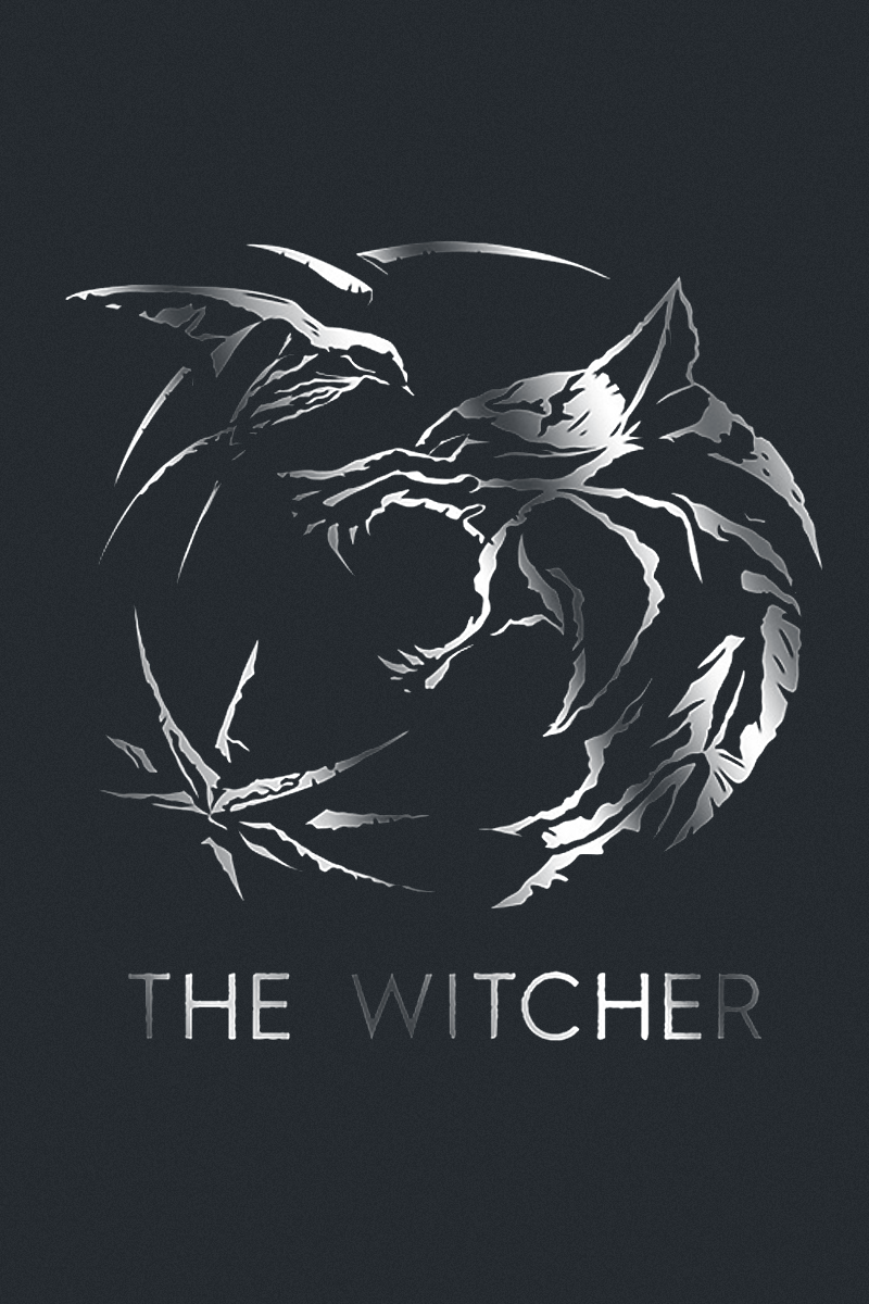 The Witcher T-Shirt - Silver Logo - S bis XXL - für Männer - Größe XXL - schwarz  - Lizenzierter Fanartikel