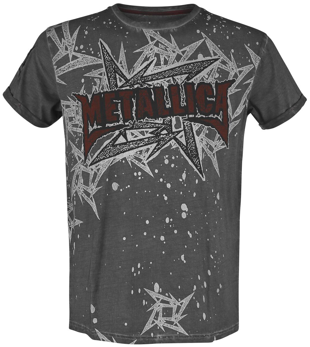T-Shirt Manches courtes de Metallica - EMP Signature Collection - S à 5XL - pour Homme - gris