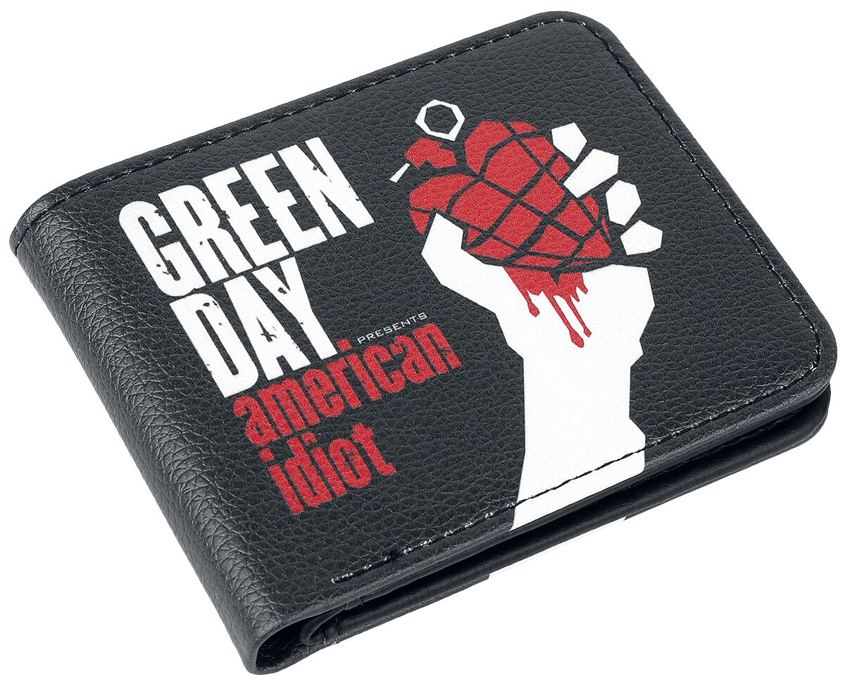 Image of Green Day American idiot Geldbörse schwarz