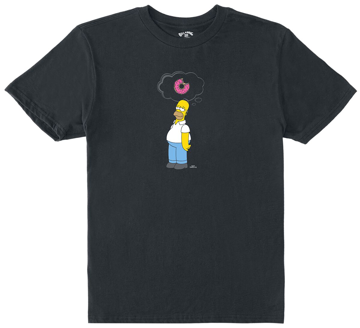 Billabong Simpsons Donut T-Shirt black