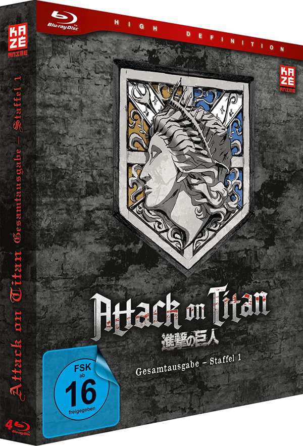 Attack On Titan Staffel 1 - Gesamtausgabe  Blu-Ray  Standard