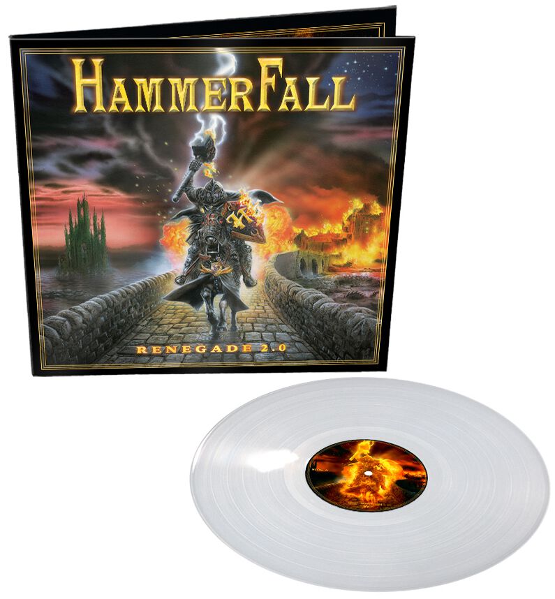 Image of HammerFall Renegade 2.0 LP klar