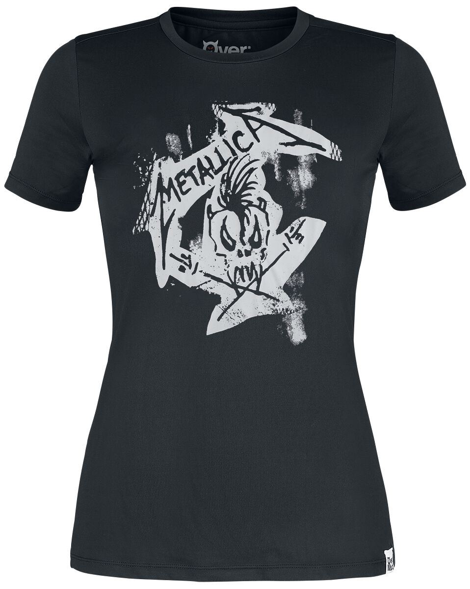 Image of Metallica Scary Guy Girl-Shirt schwarz