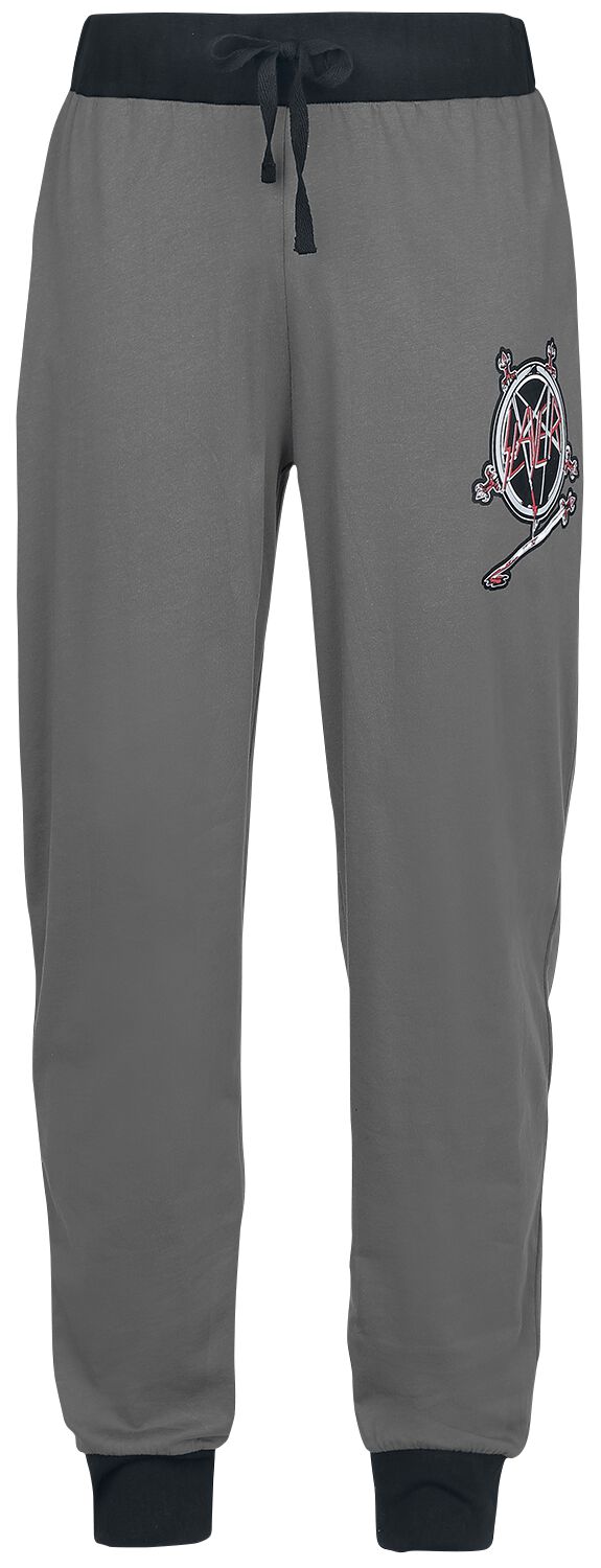 Slayer Logo Pyjama Pants grey