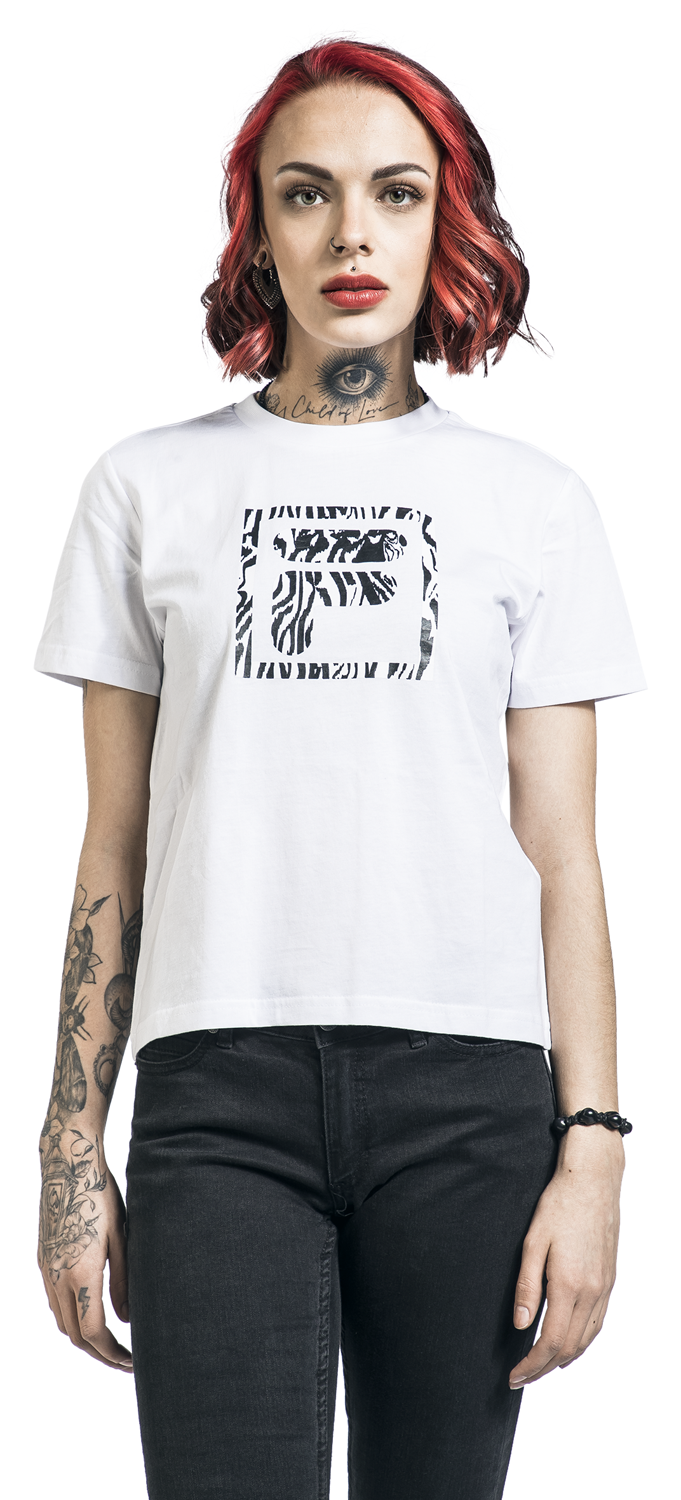 Fila Bale Cropped Tee T-Shirt weiß