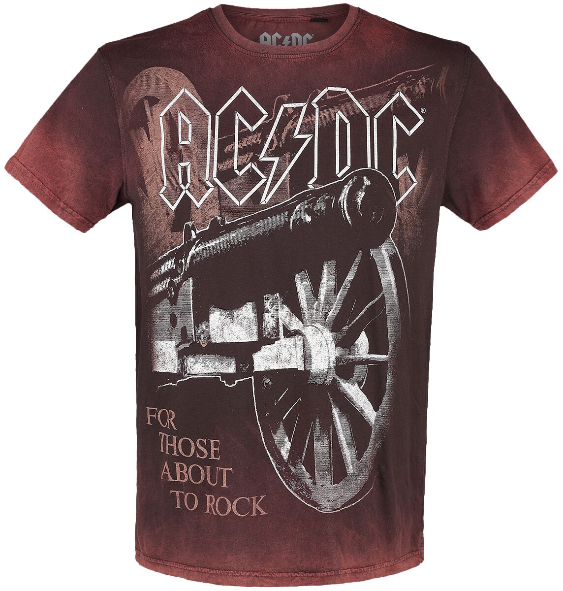 Image of AC/DC For Those About To Rock 40th Anniversary T-Shirt rost