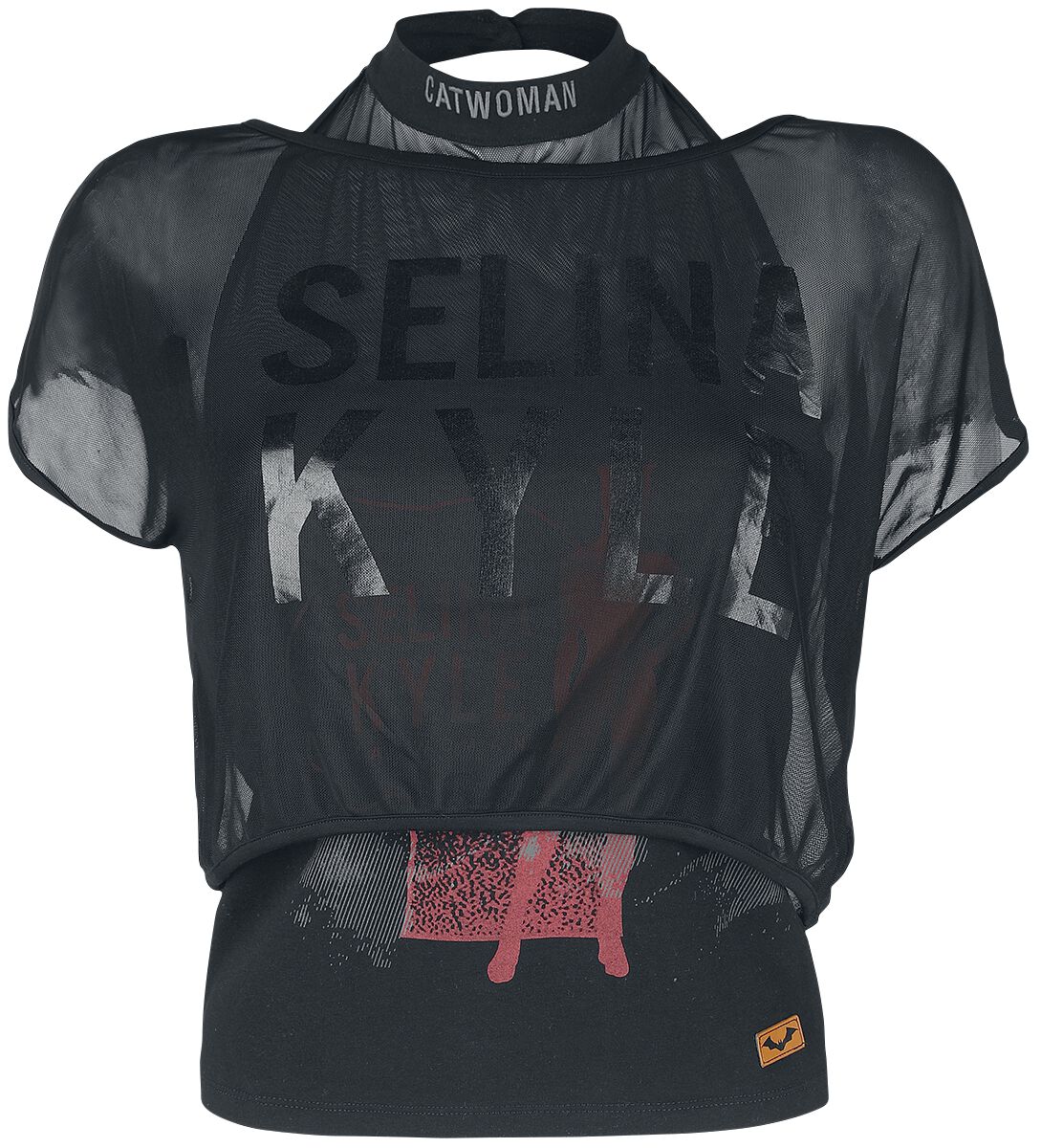 Batman The Batman – Selina Kyle Top schwarz
