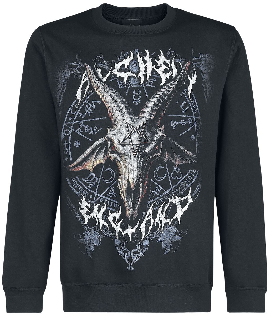 Alchemy England Devil Goat Sweatshirt black