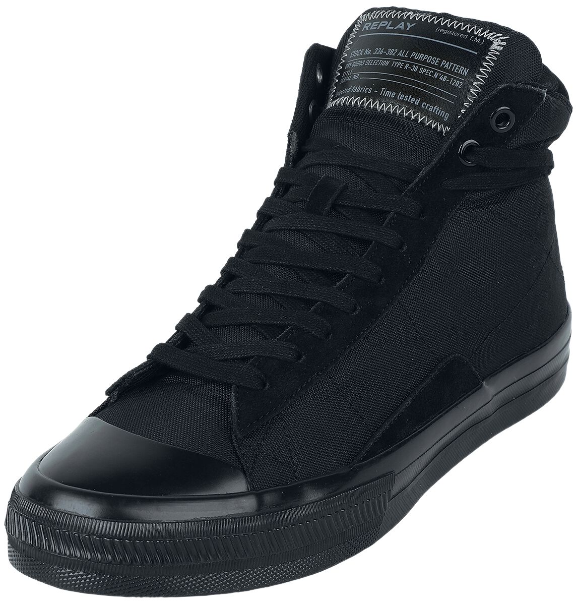 Replay Footwear SNAP - SNAP HIGH TONED Sneakers High black