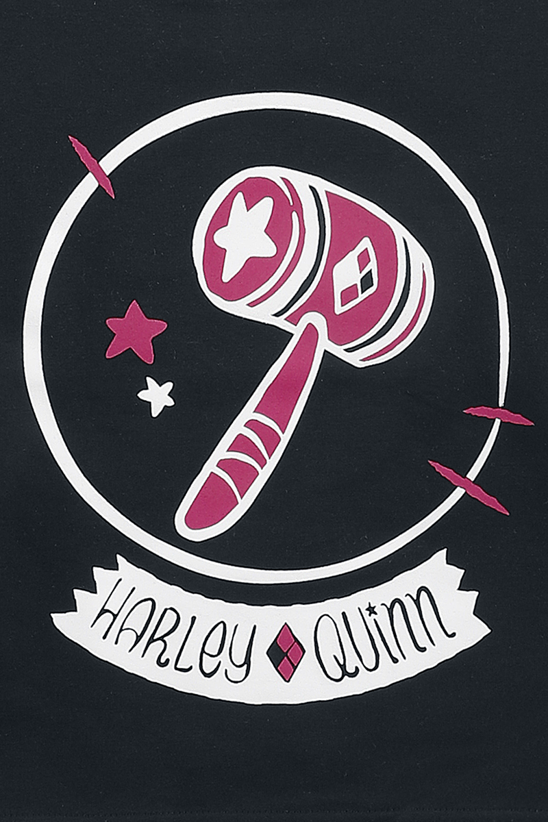 Suicide Squad - DC Comics Sweatshirt - Kids - Harley Hammer - 164 bis 176 - für Mädchen - Größe 176 - schwarz  - Lizenzierter Fanartikel