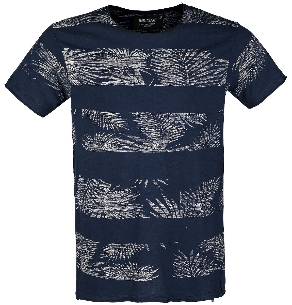 Indicode Allen T-Shirt navy – 13.34% Rabatt