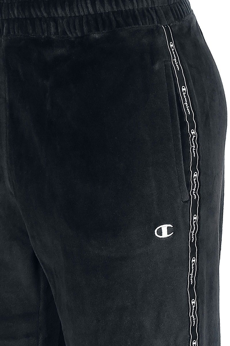 Champion Velvet Block Trainingshose schwarz - 48.90% Rabatt