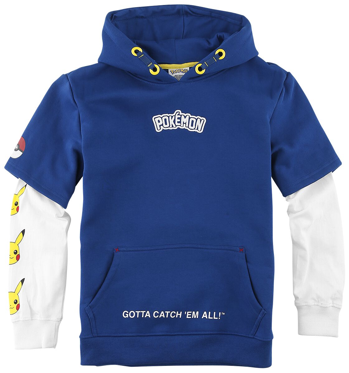 Pokémon Kids - Got Them All Hoodie Sweater blue