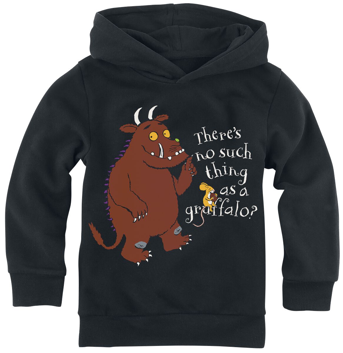 Der Grüffelo Kids – There is no such thing as a Gruffalo? Kapuzenpullover schwarz – 25.01% Rabatt Der Grüffelo Kids – There is no such thing as a Gruffalo? Kapuzenpullover schwarz – 25.01% Rabatt