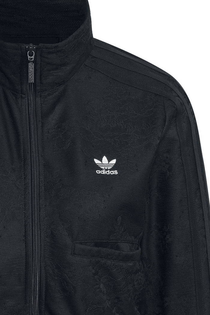 Adidas Track Top Trainingsjacke schwarz
