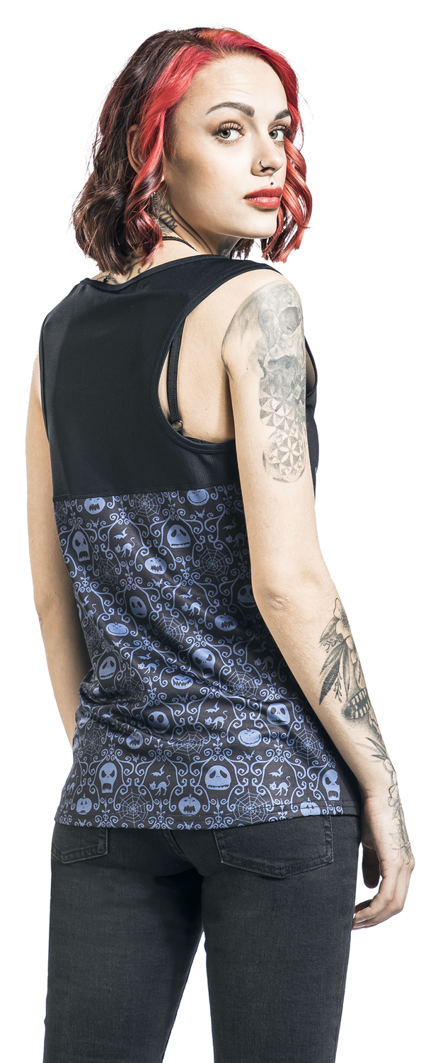 The Nightmare Before Christmas Jack Is Back Tank-Top schwarz - 37.15% Rabatt