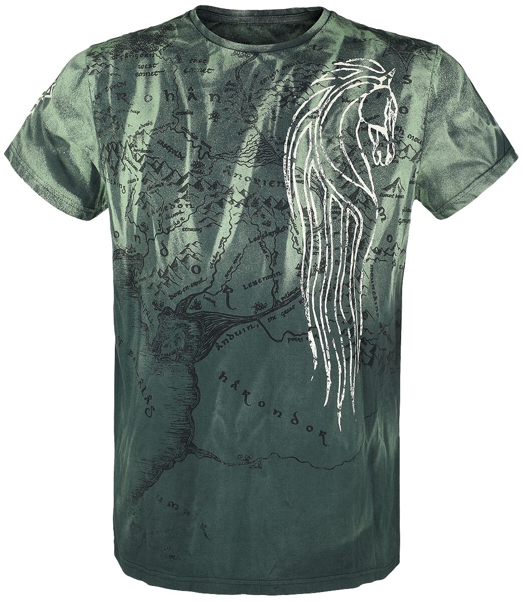 The Lord Of The Rings Rohan T-Shirt green
