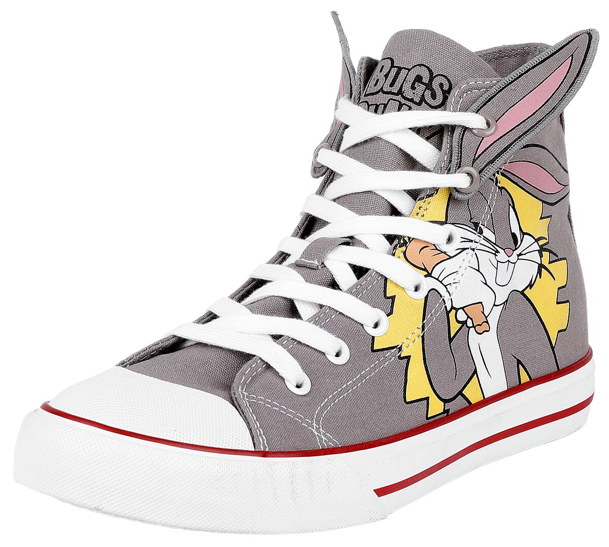 Looney Tunes Bugs Bunny Sneakers High grey