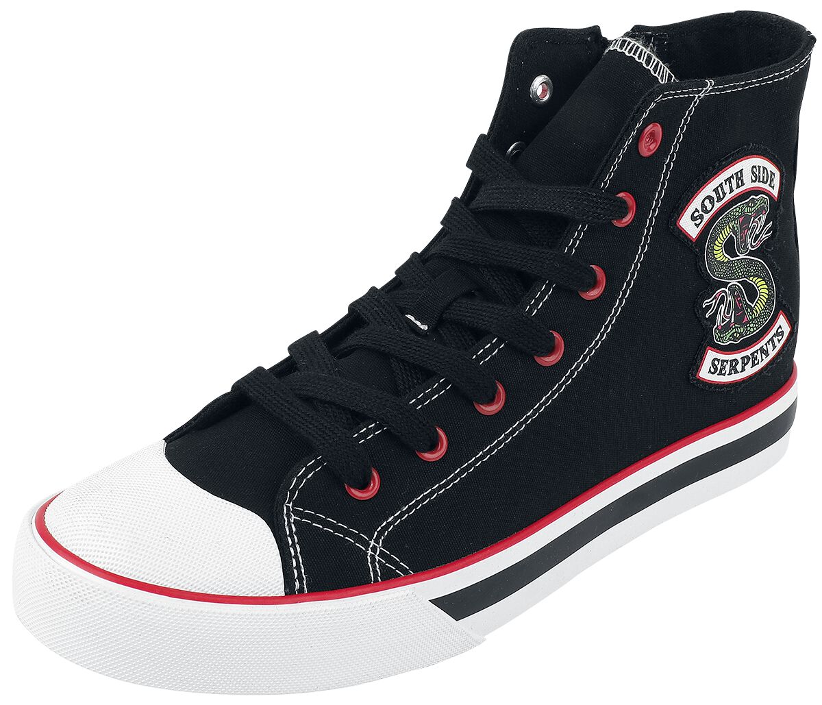 Riverdale South Side Serpents Sneakers High black