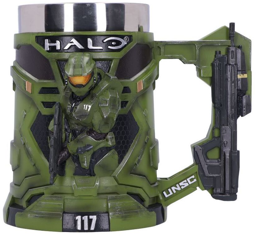 Halo Master Chief Bierkrug multicolor Halo Master Chief Bierkrug multicolor
