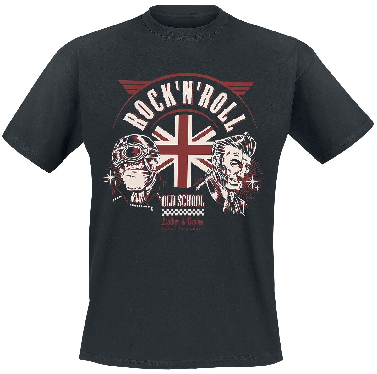 Gasoline Bandit UK Rock T-Shirt black