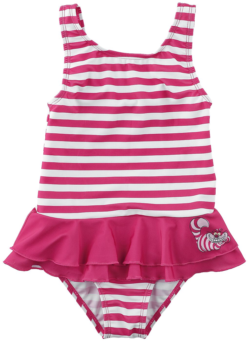 Levně Alice in Wonderland Kids - Stripes Dětské plavky ružová/bílá