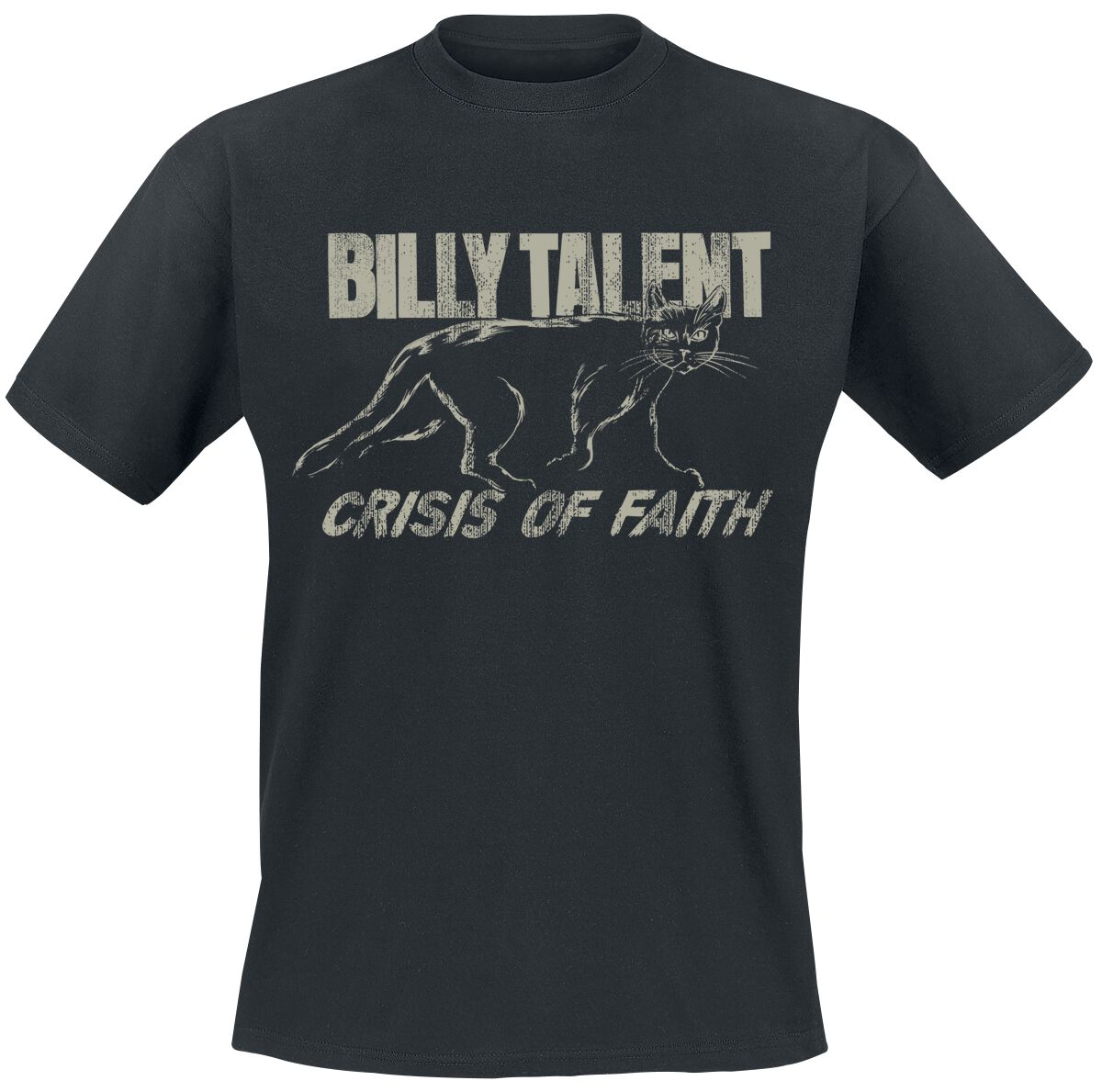 Billy Talent Crisis Of Faith Skull T-Shirt black