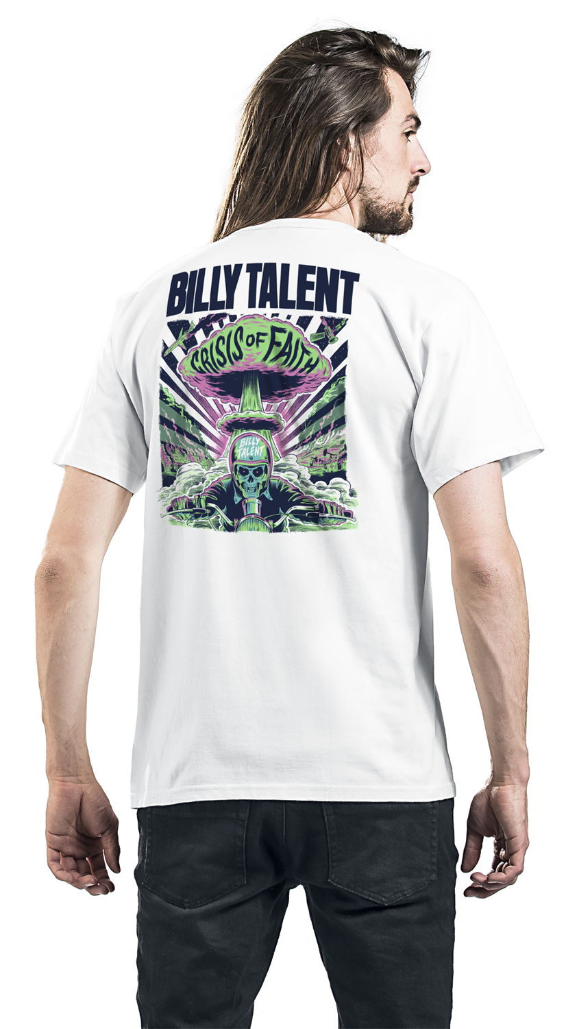 Billy Talent Crisis Of Faith Nuke T-Shirt weiß